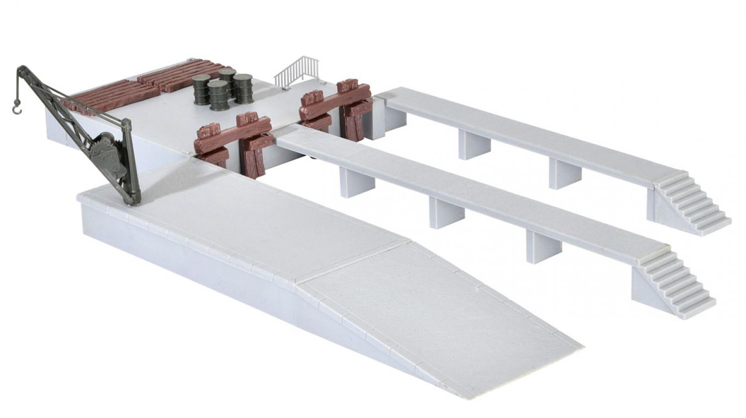 Kibri 38620 H0 Deko-Set Laderampen mit Kr