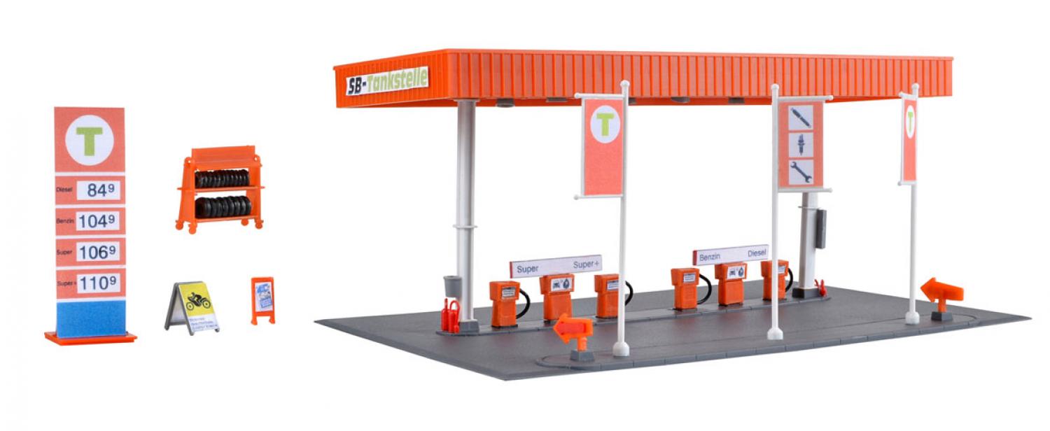 Kibri 38705 H0 SB-Tankstelle