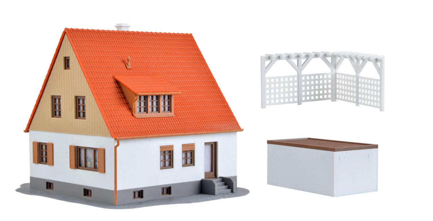Kibri 38748 H0 Einfamilienhaus mit Terrasse