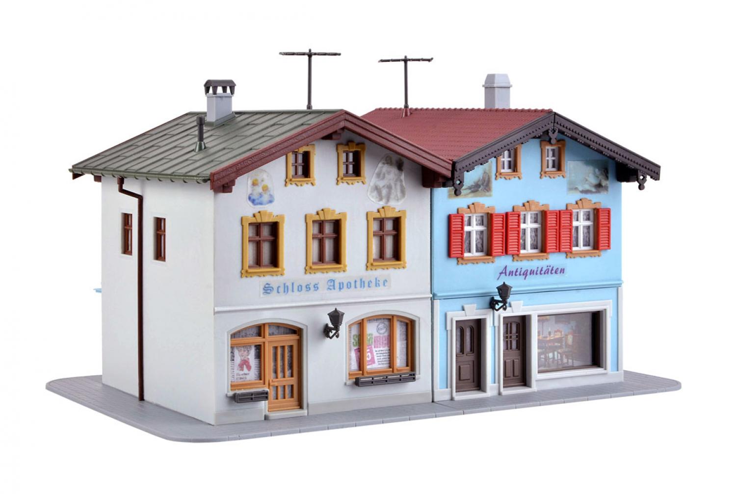 Kibri 38821 H0 Schlossapotheke und Antiqu