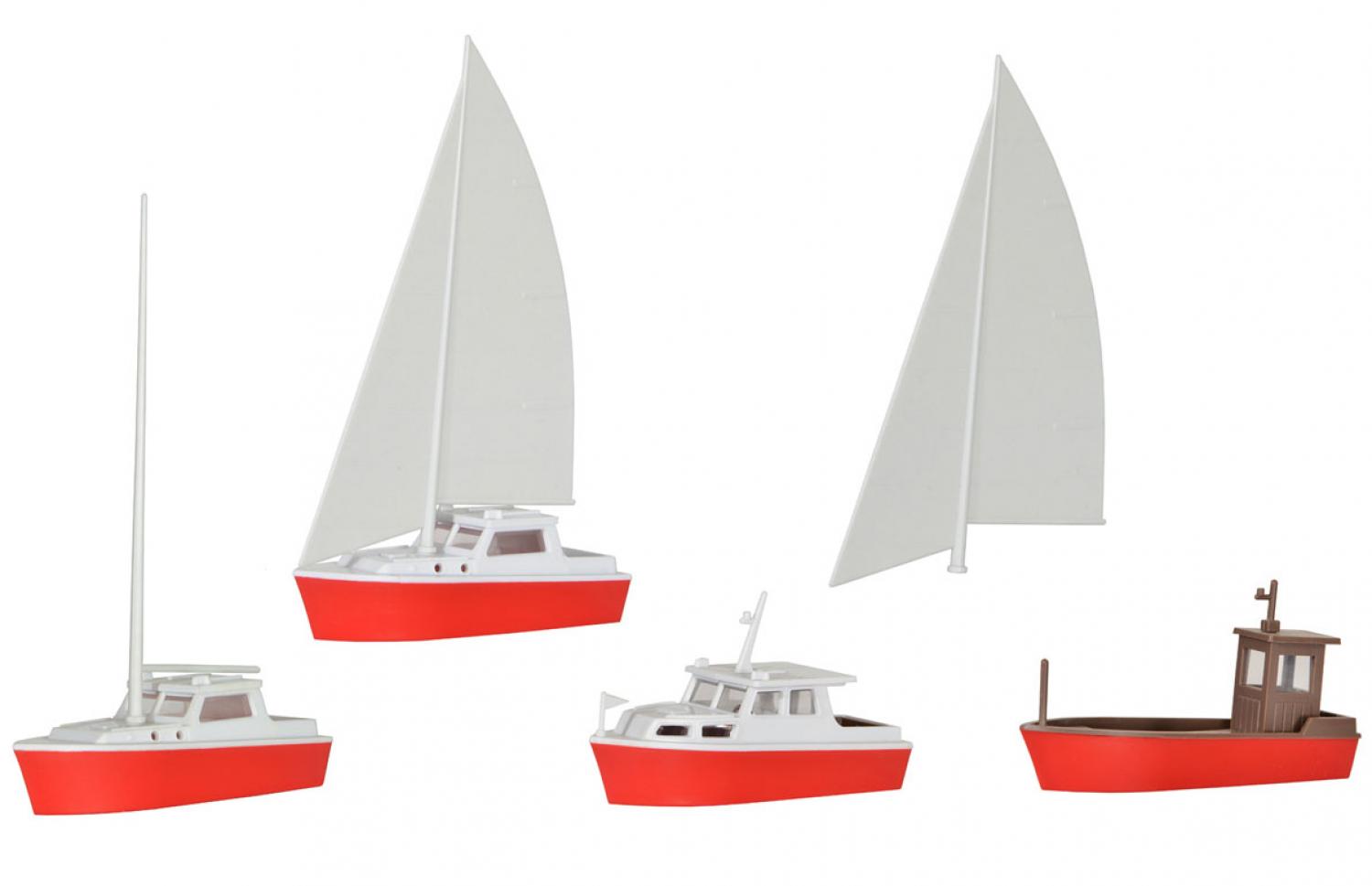 Kibri 39160 H0 Set Boote