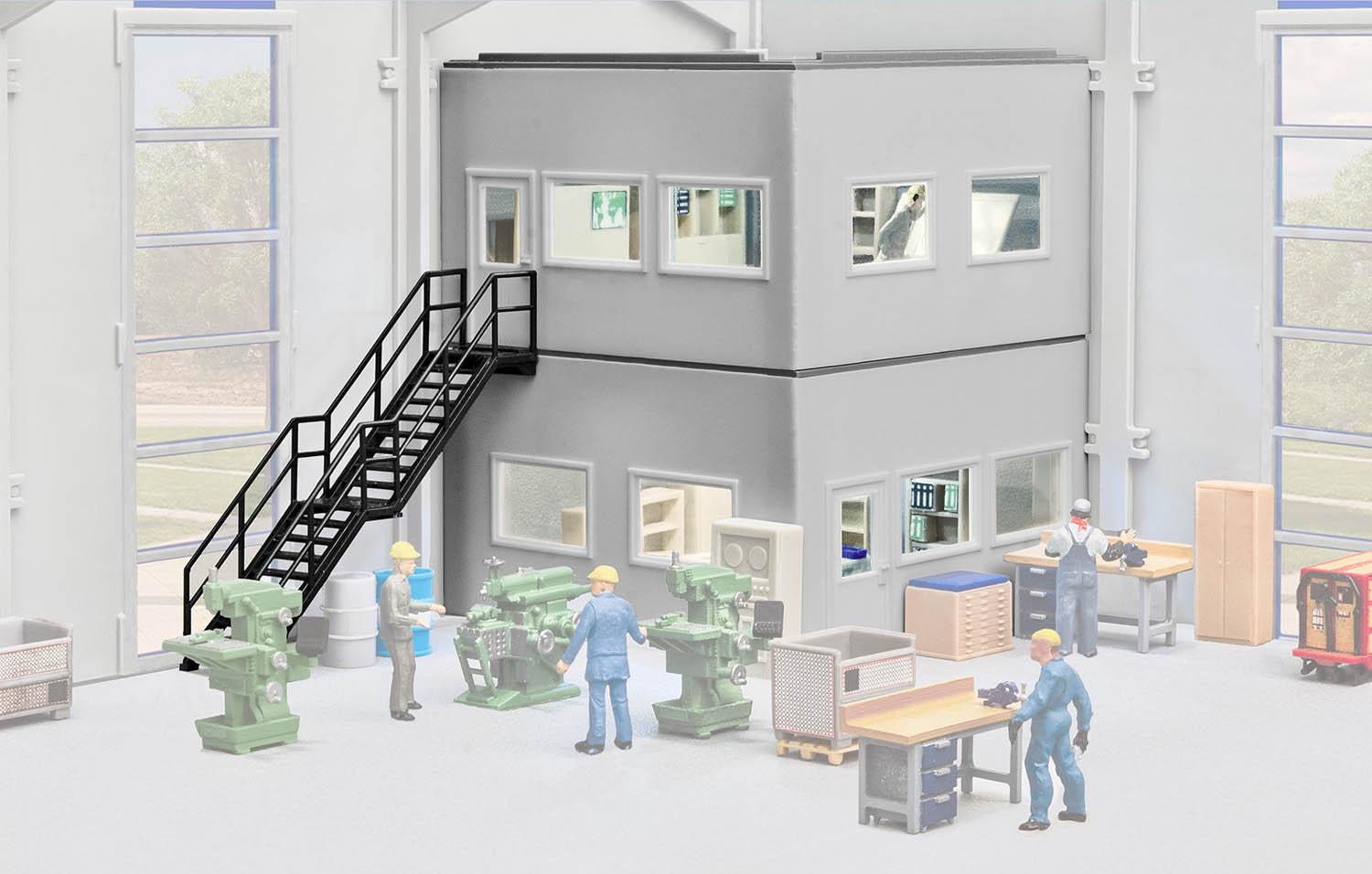 Kibri 39255 H0 Bürobereich für Industriehallen