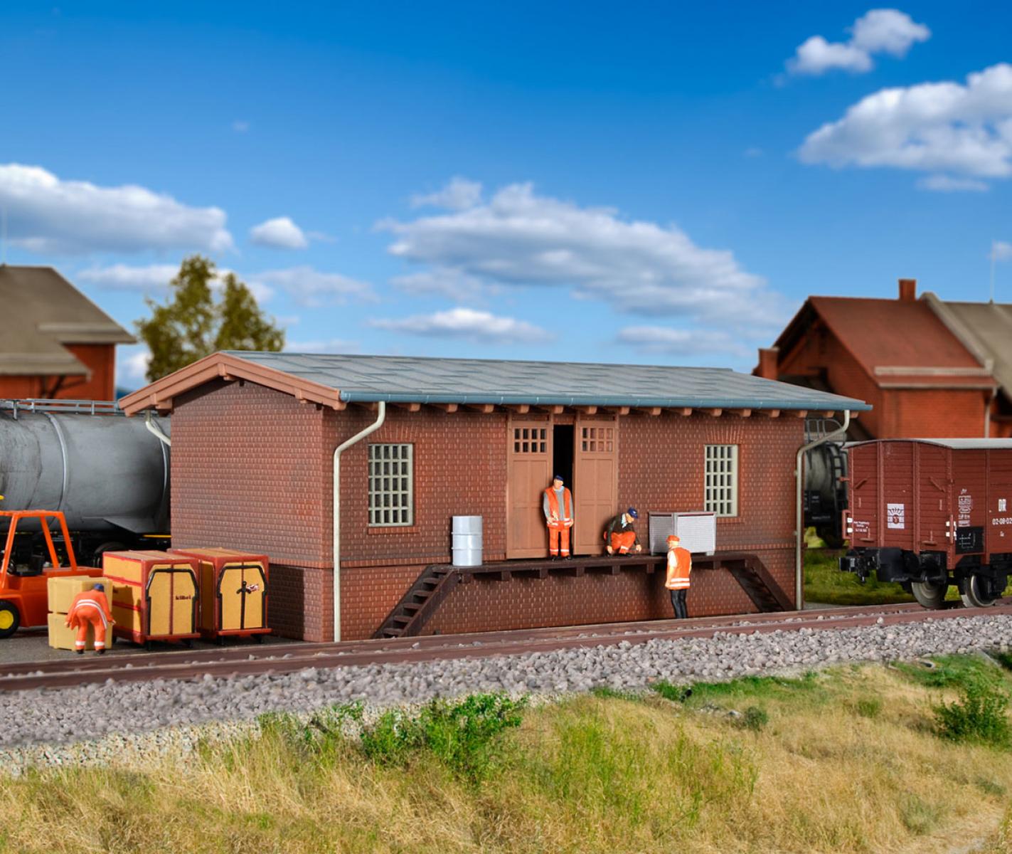 Kibri 39306 H0 Güterschuppen Oberzeisel