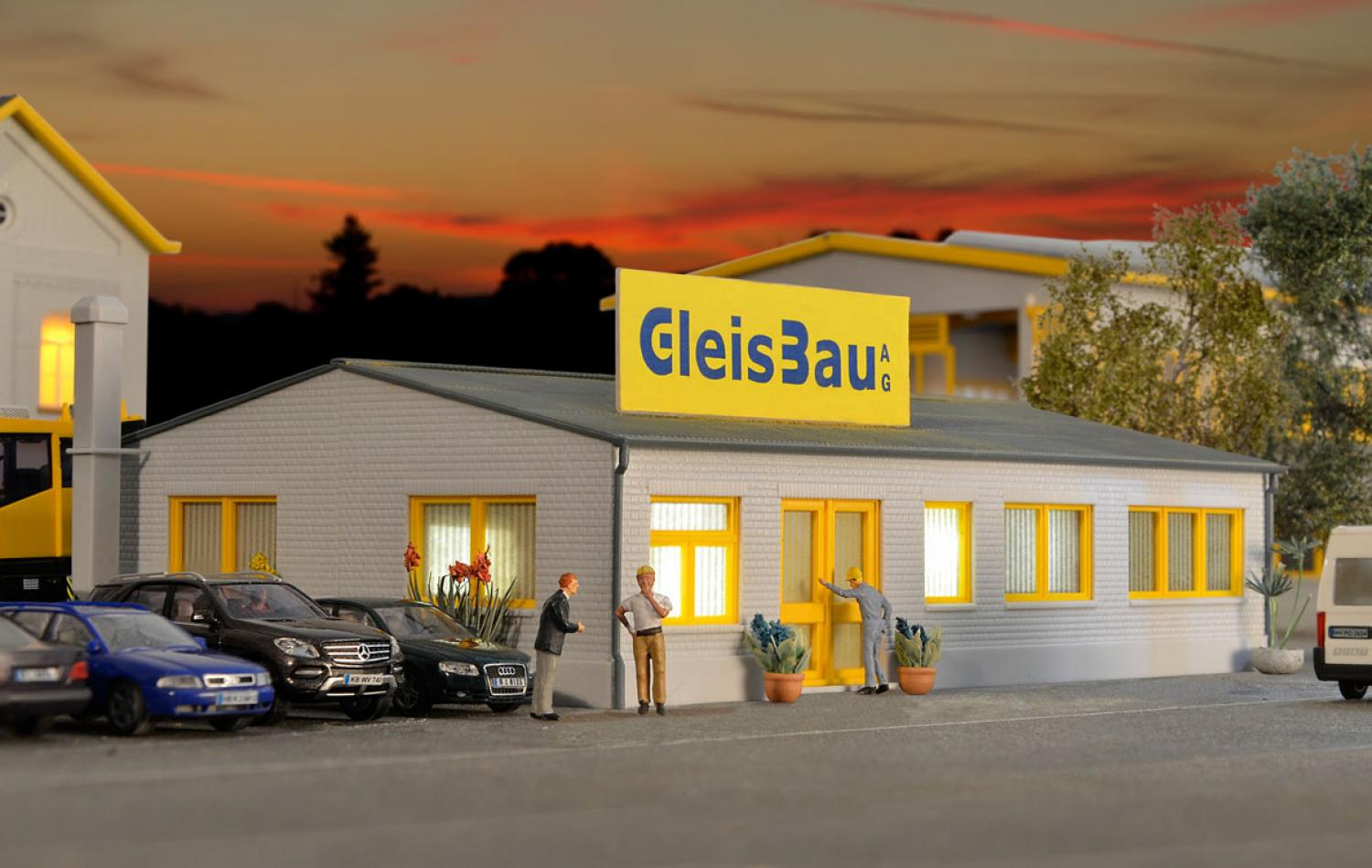 Kibri 39325 H0 Werkskantine GleisBau
