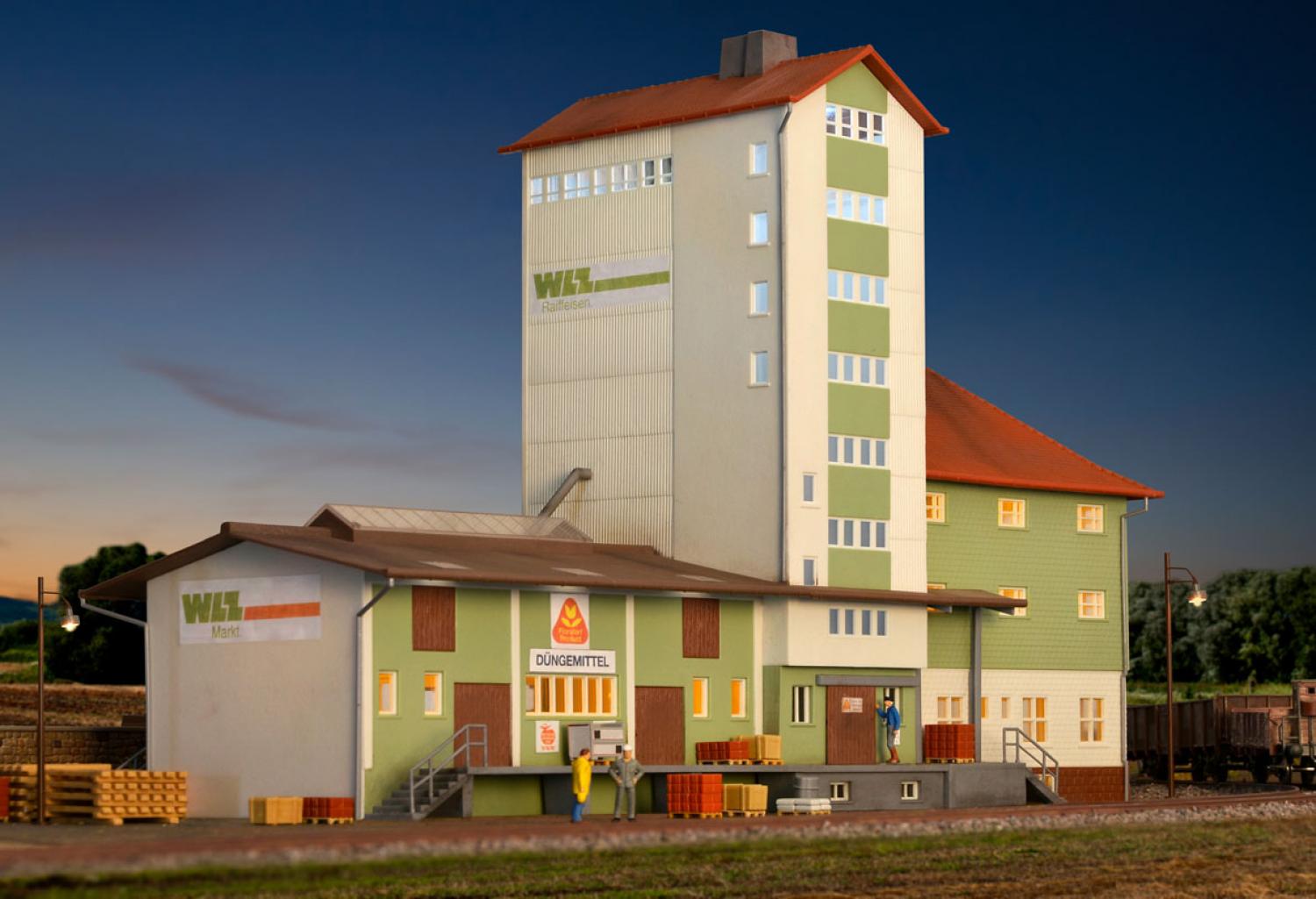 Kibri 39408 H0 WLZ Lagerhaus