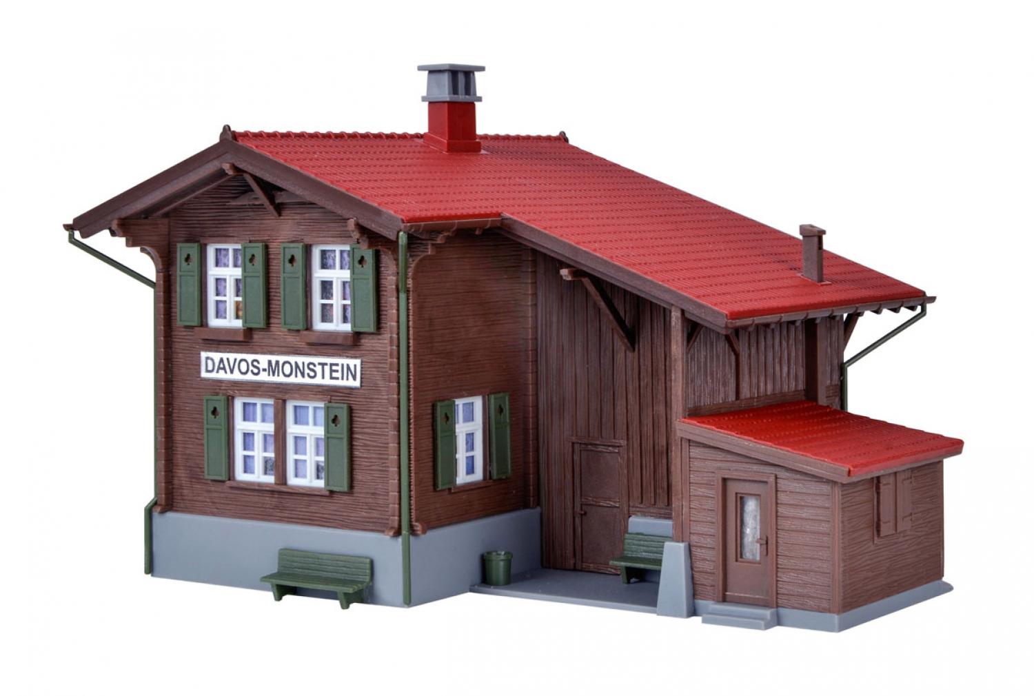 Kibri 39493 H0 Bahnhof Davos-Mon inkl.HBL