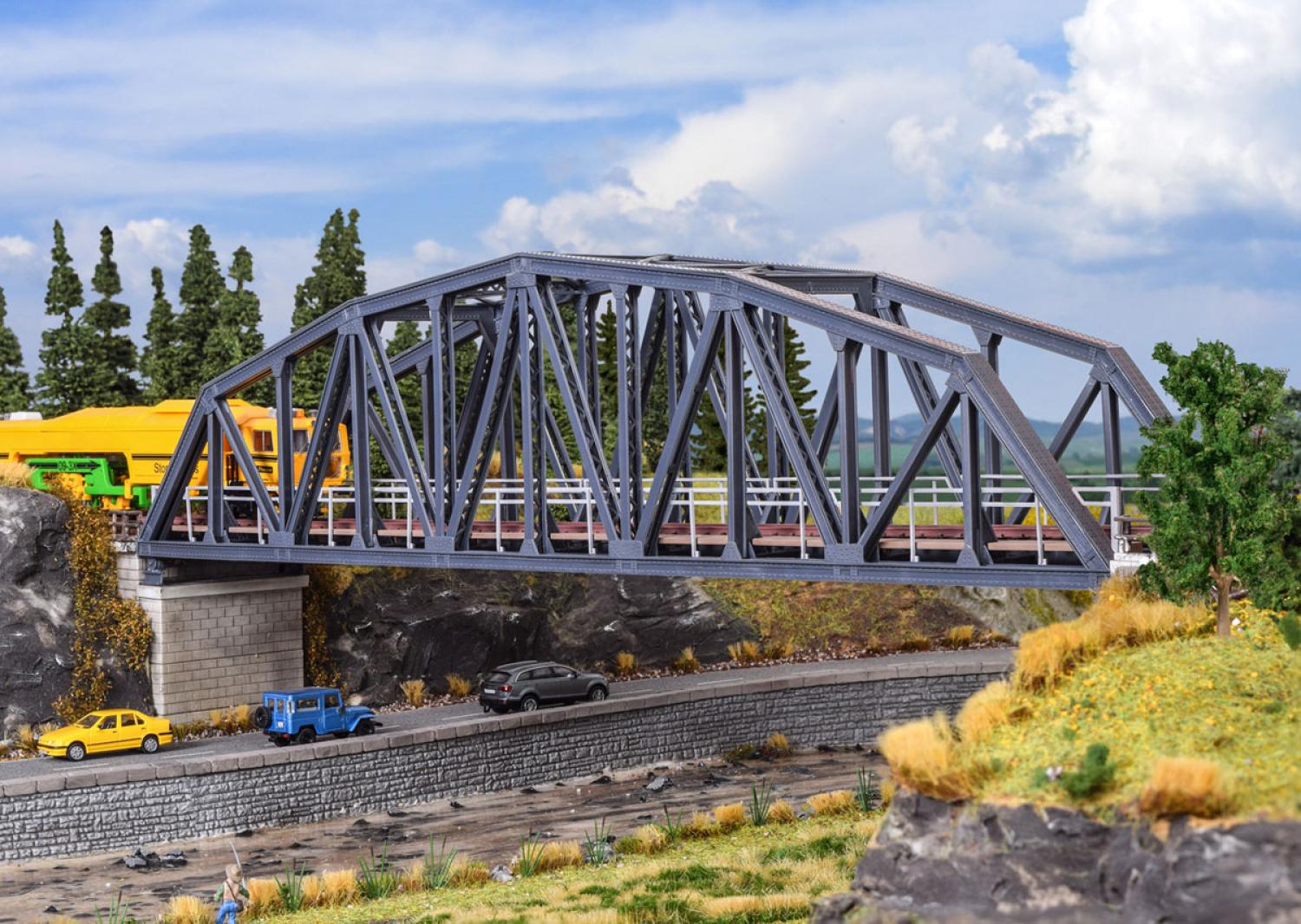 Kibri 39700 H0 Stahlbogenbrücke