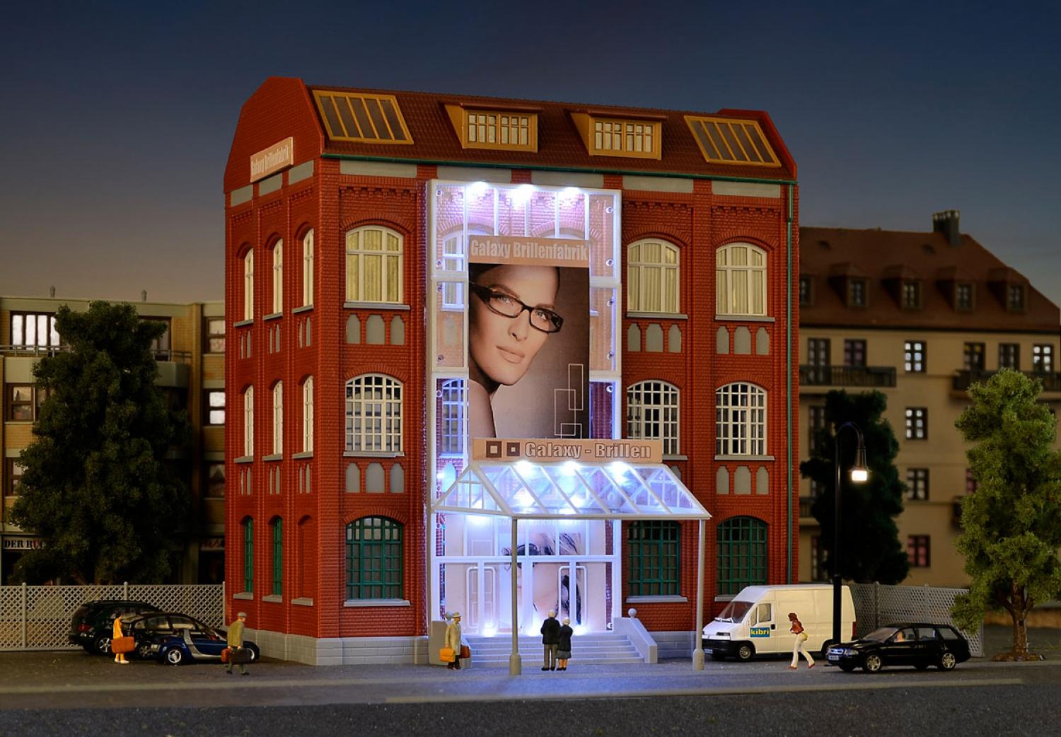 Kibri 39811 H0 Galaxy Brillenfabrik