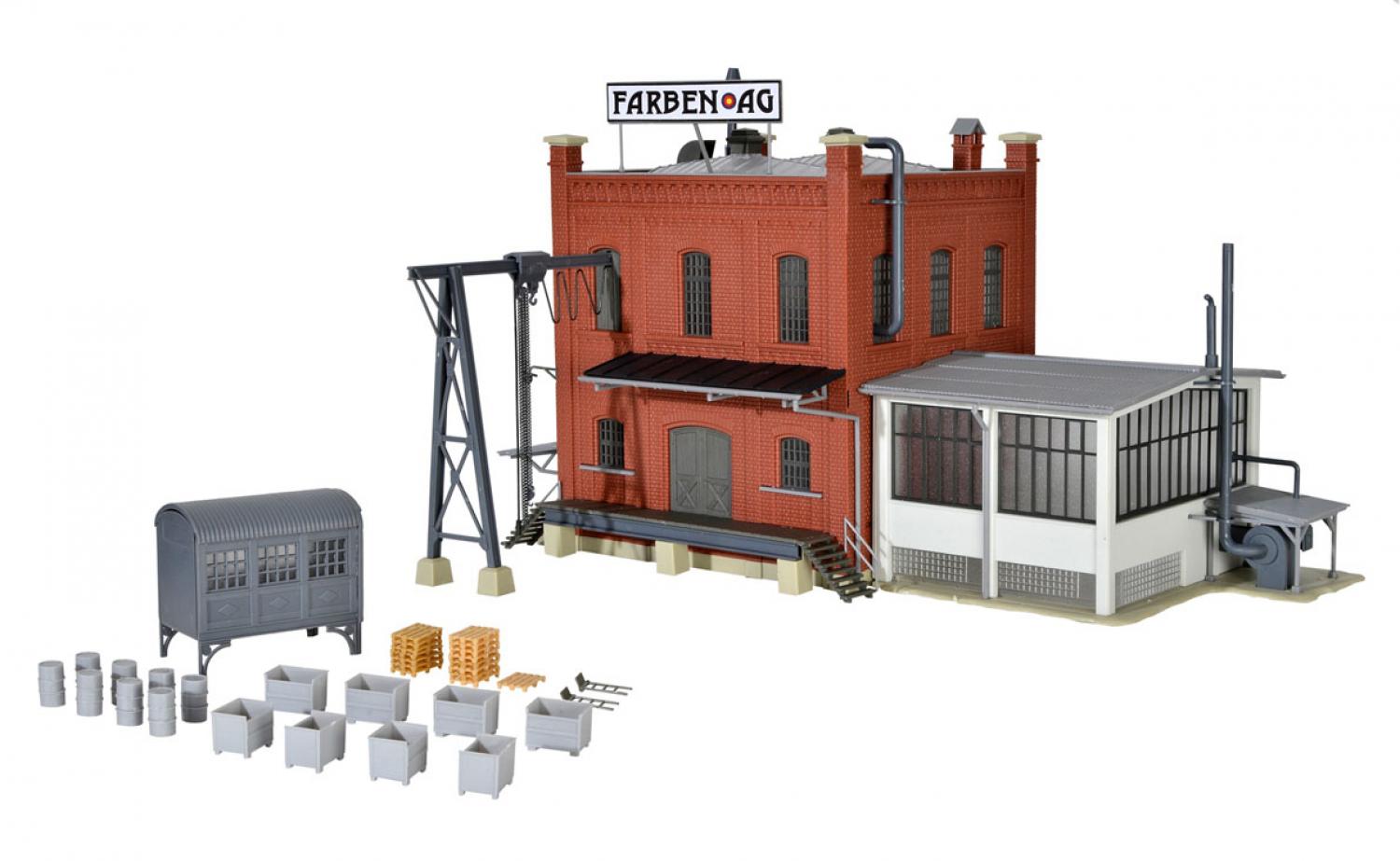 Kibri 39813 H0 Fabrik mit Anbau