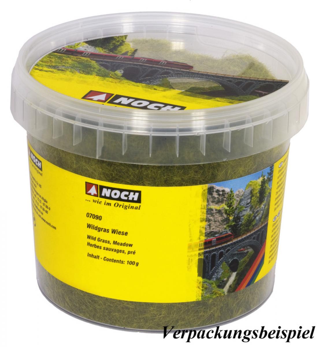 Noch 07092 Wildgras hellgrün, 6 mm, 100 g