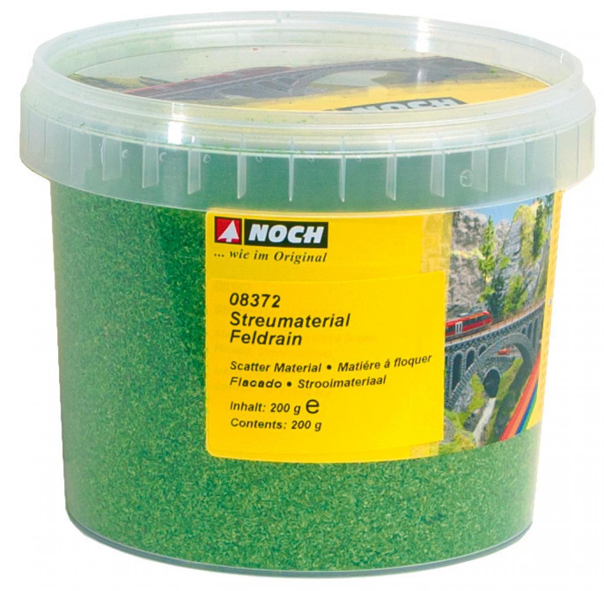 Noch 08372 Streumaterial  mittelgrün, 200 g