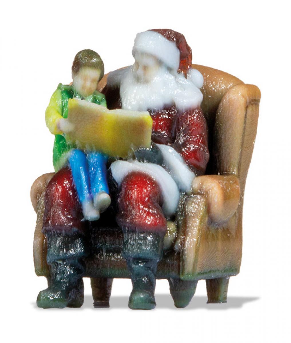 NOCH 10702 H0 Weihnachtsmann und Junge 3D-Druck