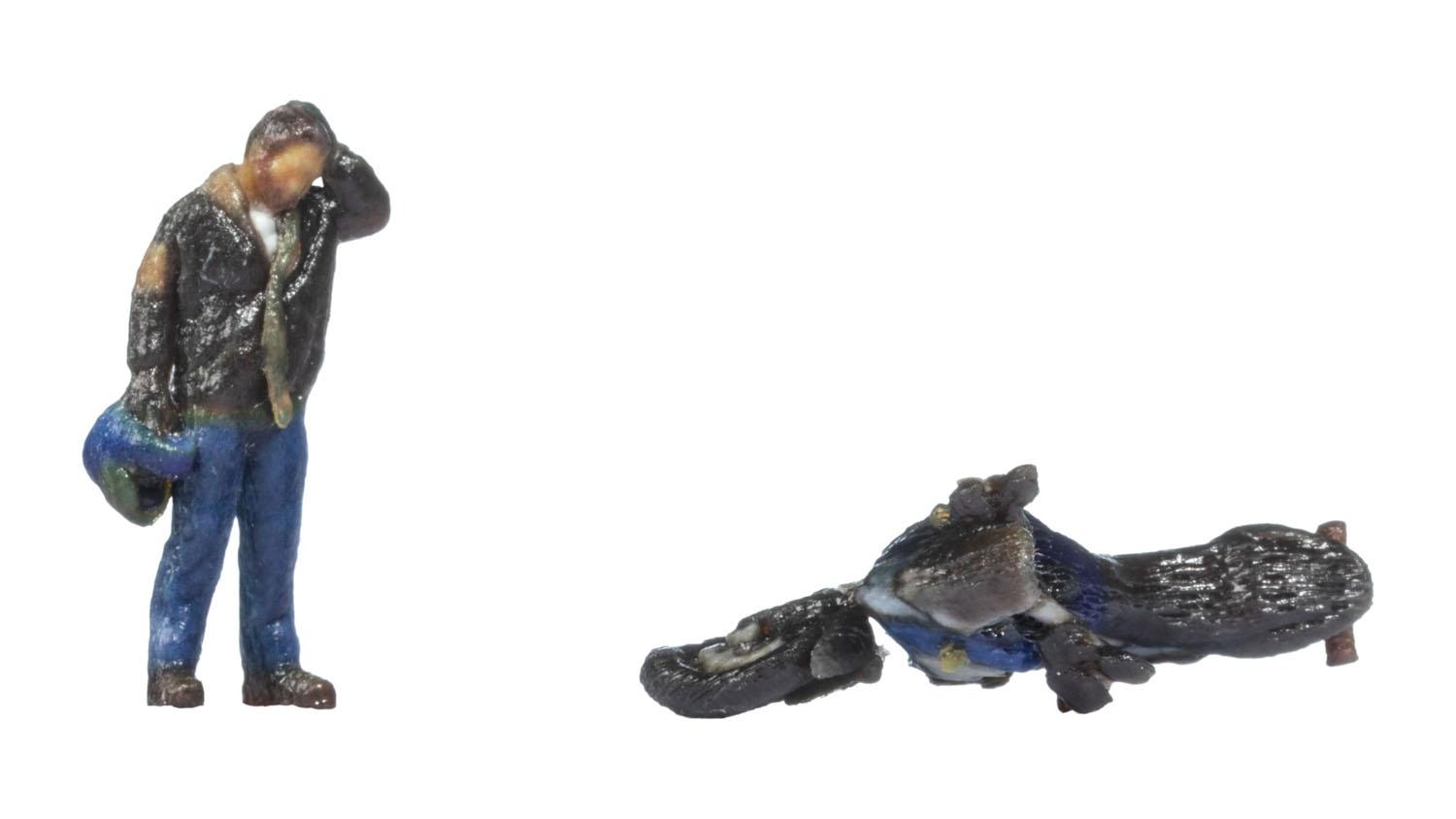 Noch 10909 Motorradunfall (H0)