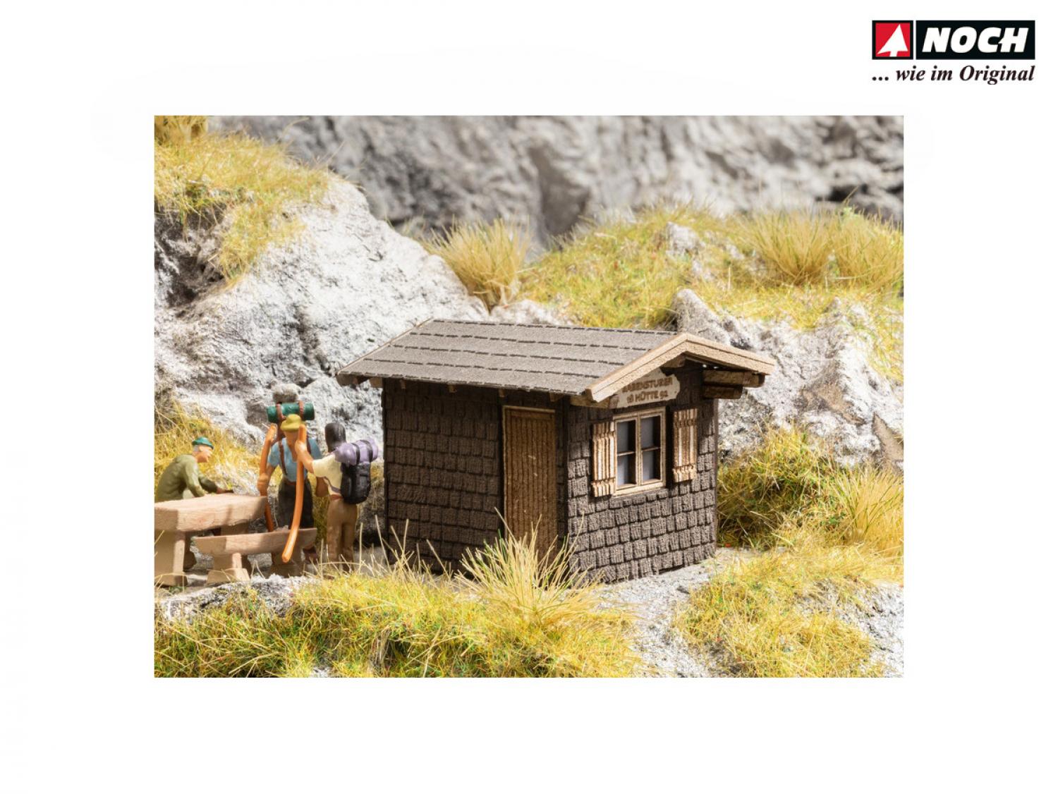 Noch 14338 H0 Schutzhütte „Babenstuber Hütte“