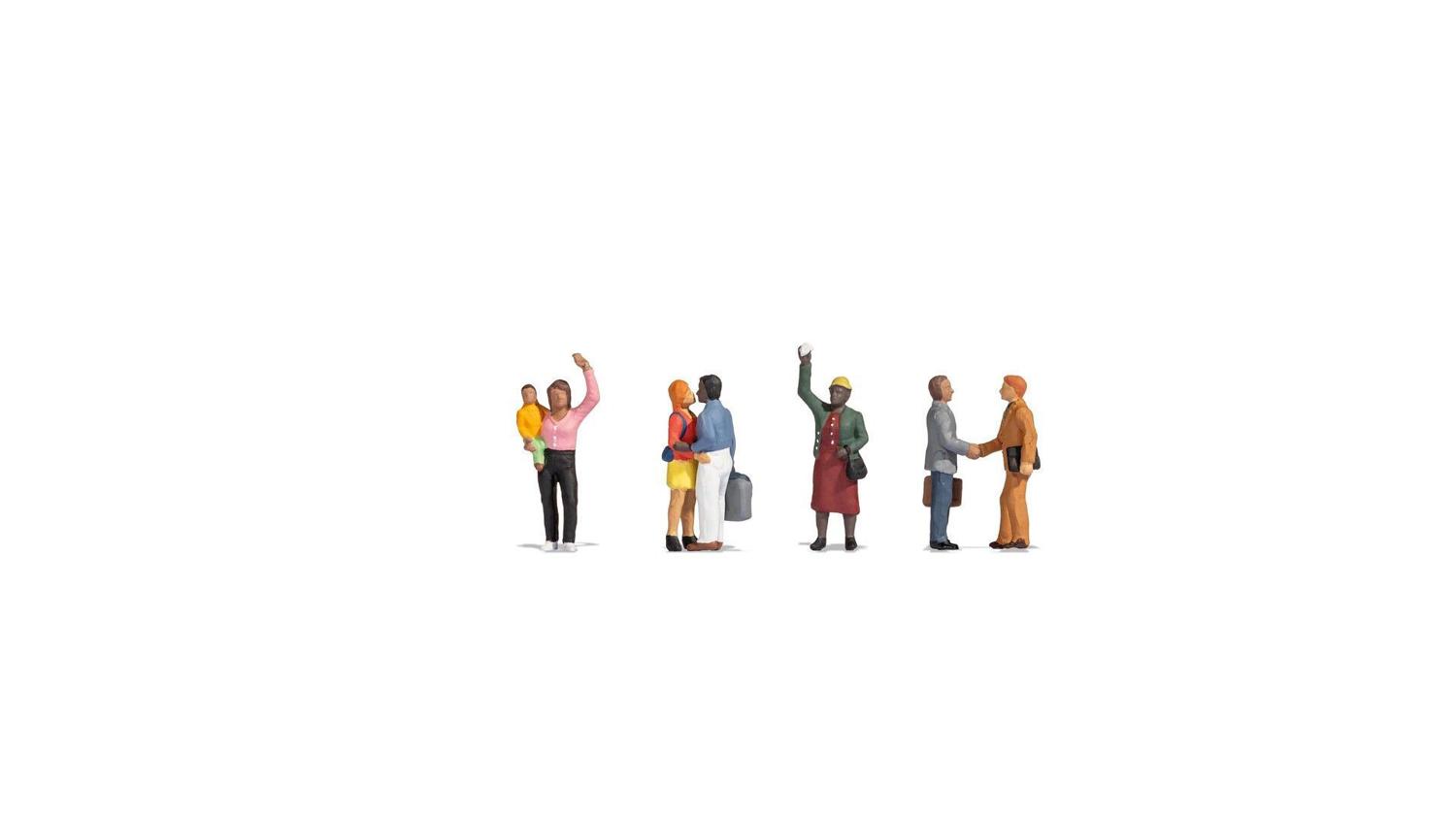 Noch 15216 H0 Abschied, 7 Figuren