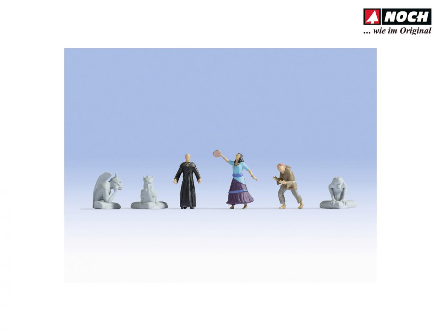 NOCH 15802 Buckliger & schönes Mädchen (H0)