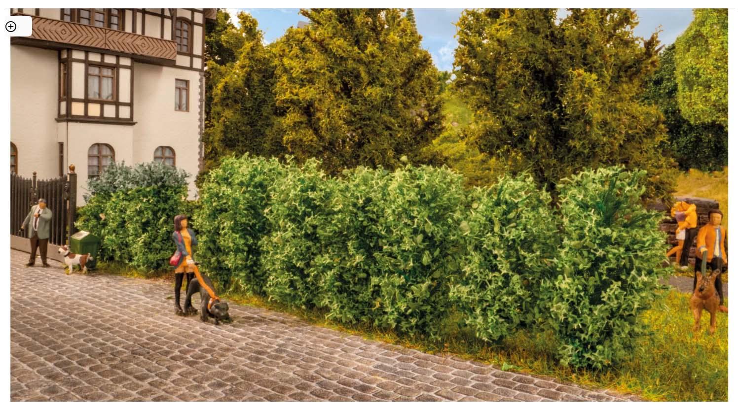 Noch 21547 H0/TT Thuja-Hecke, 3 cm, 12 Stück