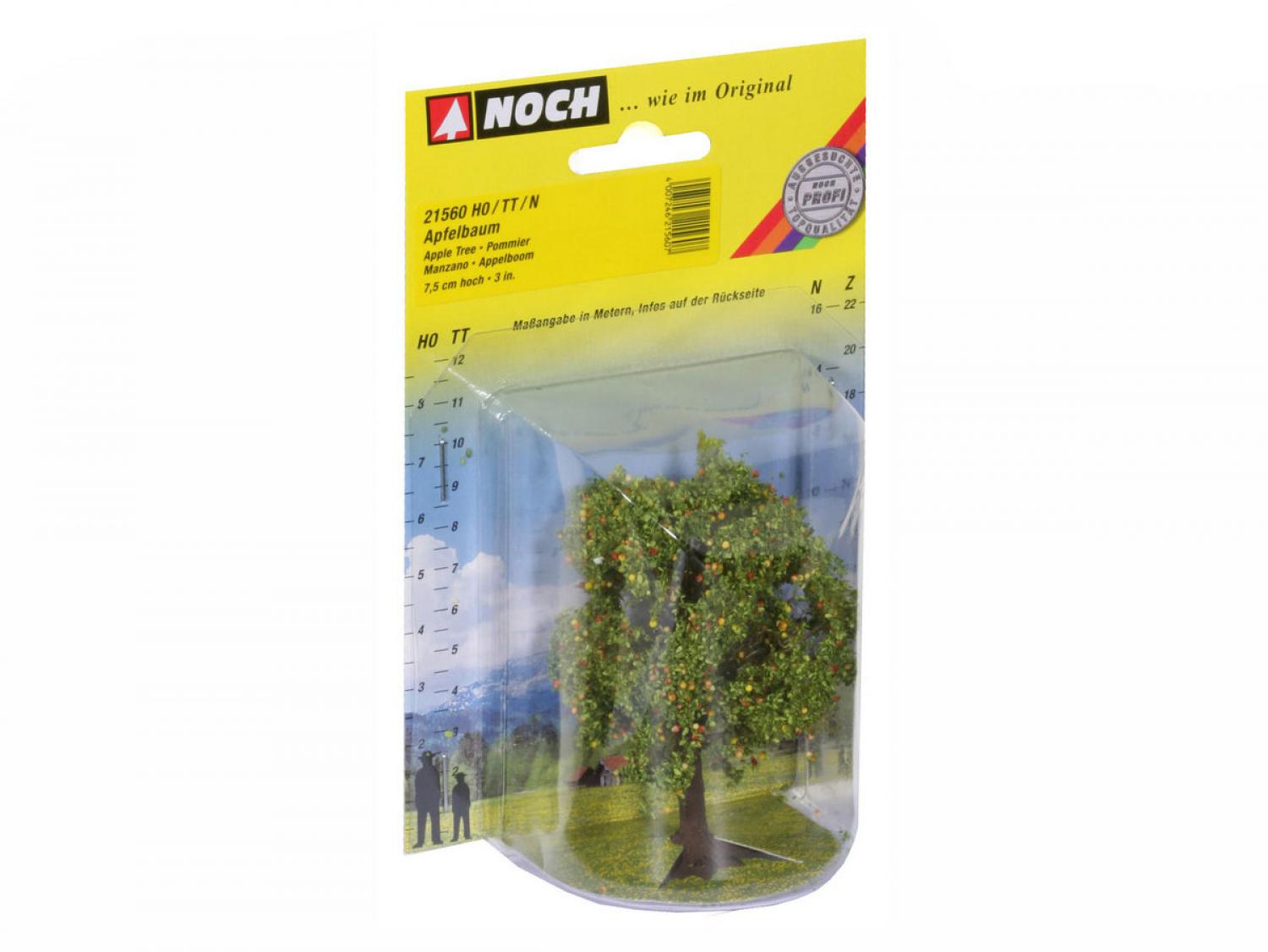 Noch 21560 Apfelbaum mit Früchten 7,5 cm hoch