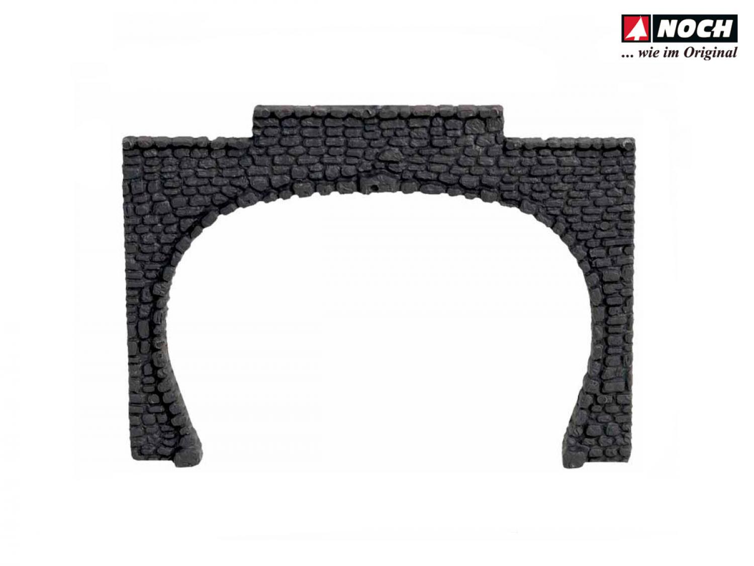 Noch 34410 N Tunnel-Portal 2-gleisig, 2 Stück, 9,5 x 7 cm