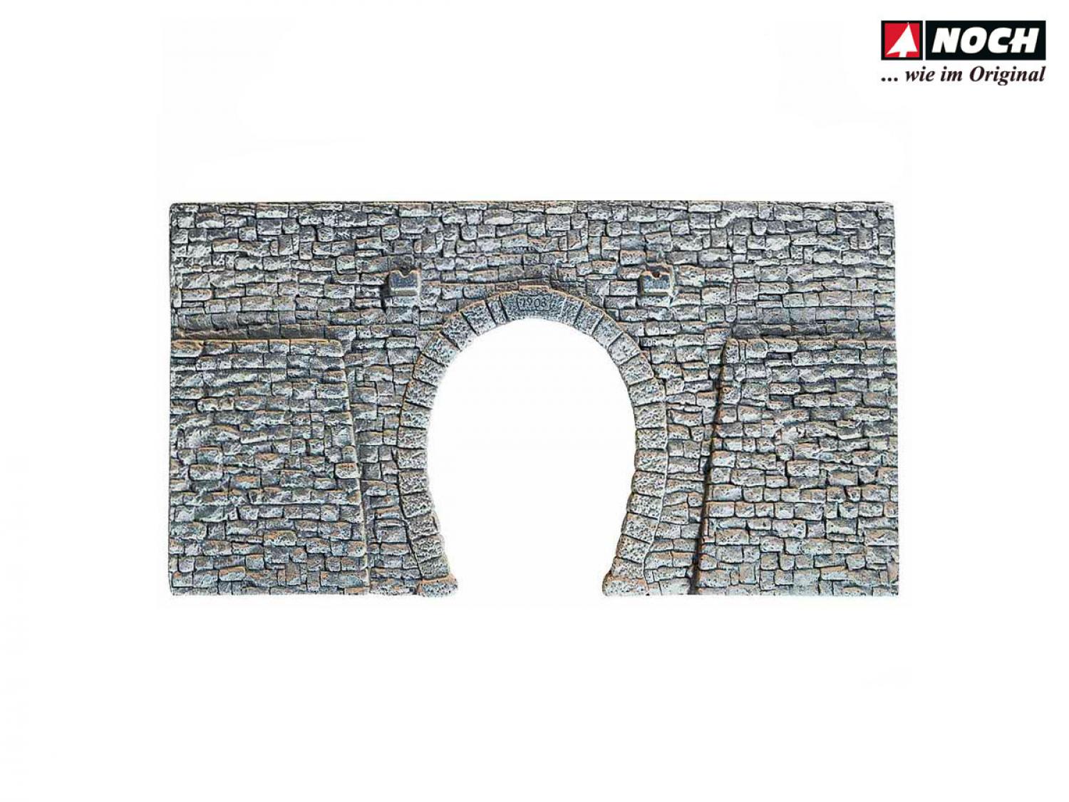 Noch 34937 N Tunnel-Portal 1-gleisig, 16 x 9 cm