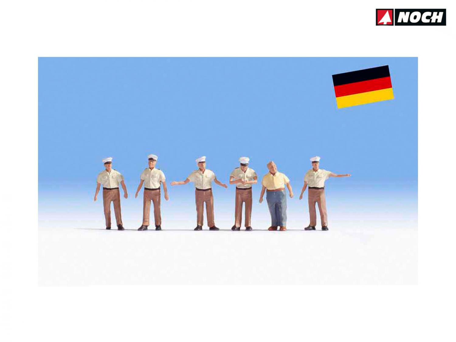 NOCH 36082 Verkehrspolizisten Deutschland  (N)