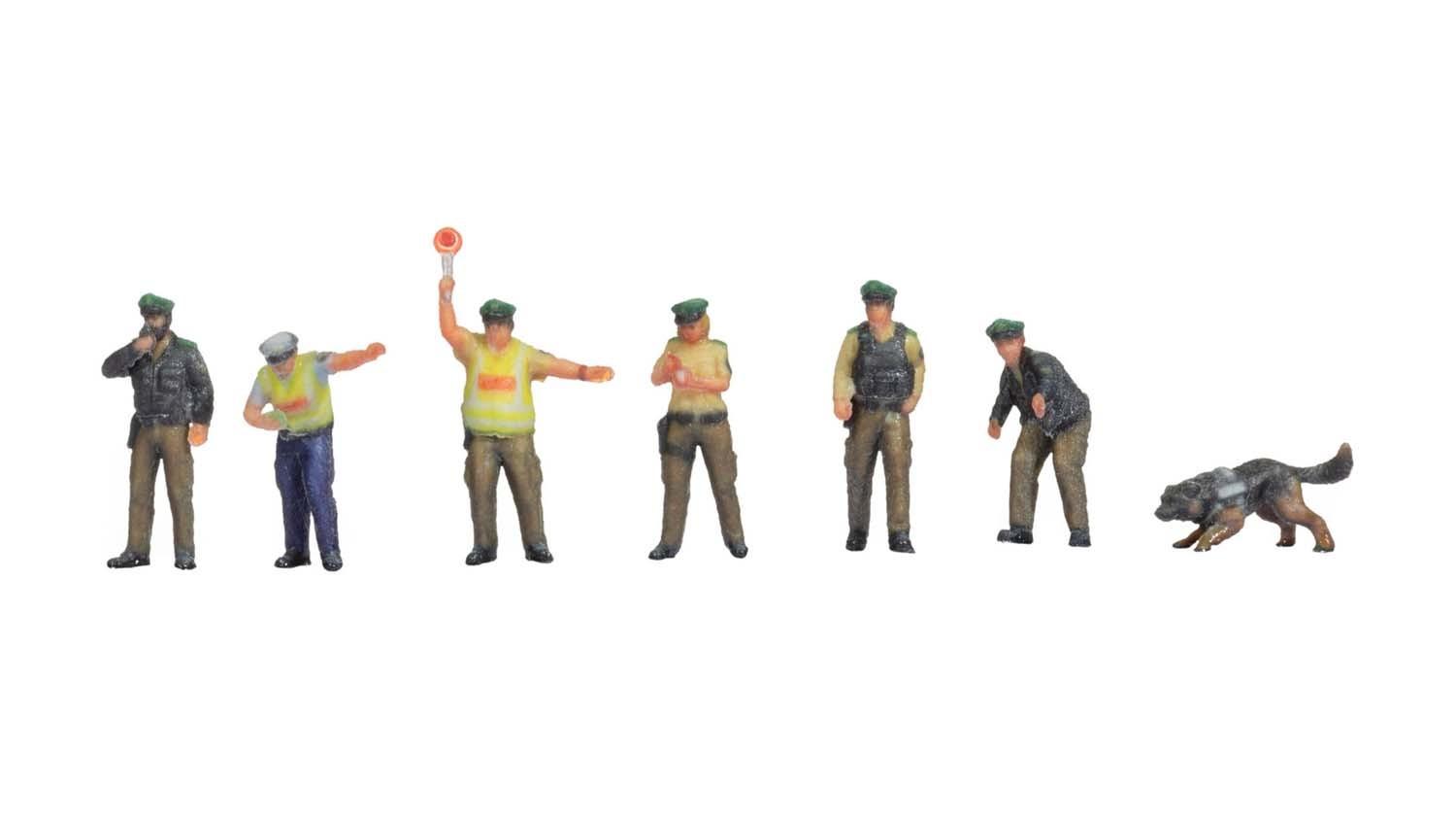 Noch 44010 Z Polizisten, grüne Uniform