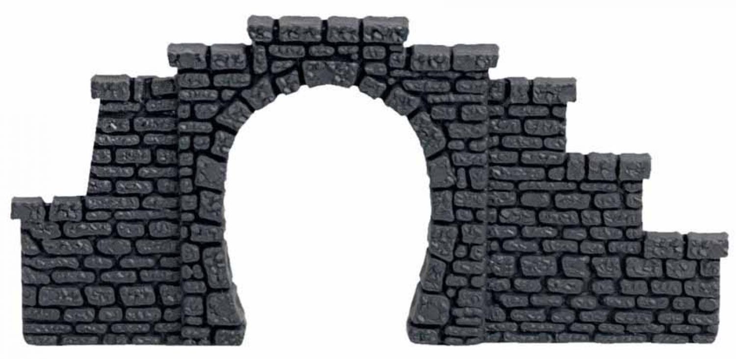 Noch 44420 Z Tunnel-Portal 1-gleisig, 9 x 4 cm, 2 Stück