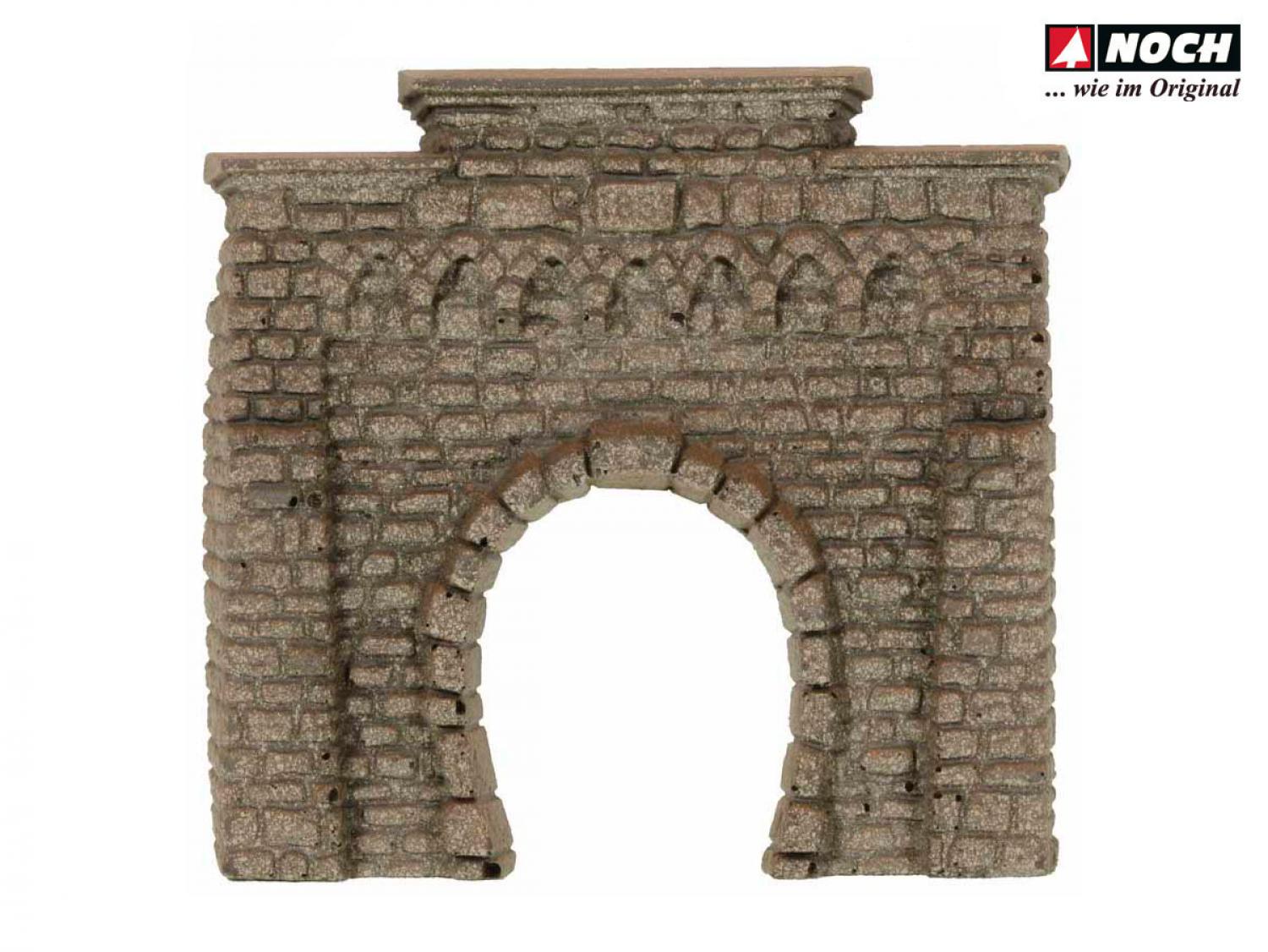 Noch 44810 Z Tunnel-Portal 1-gleisig, 6,5 x 6 cm