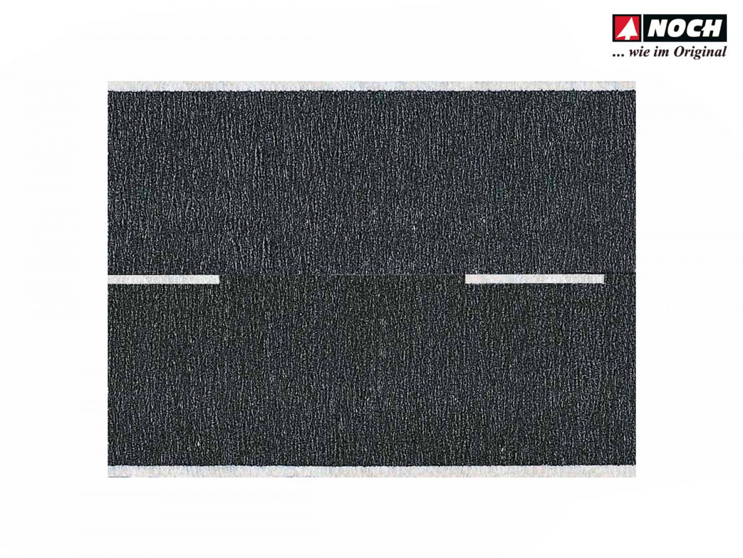 Noch 48410 Teerstraße Schwarz - Modellbahn Zubehör Spur TT Straßenbelag