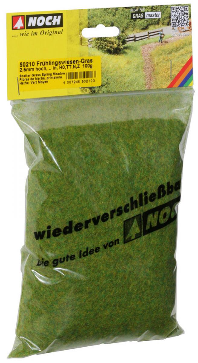 Noch 50210 Streugras “Frühlingswiese” 2,5 mm, 100 g