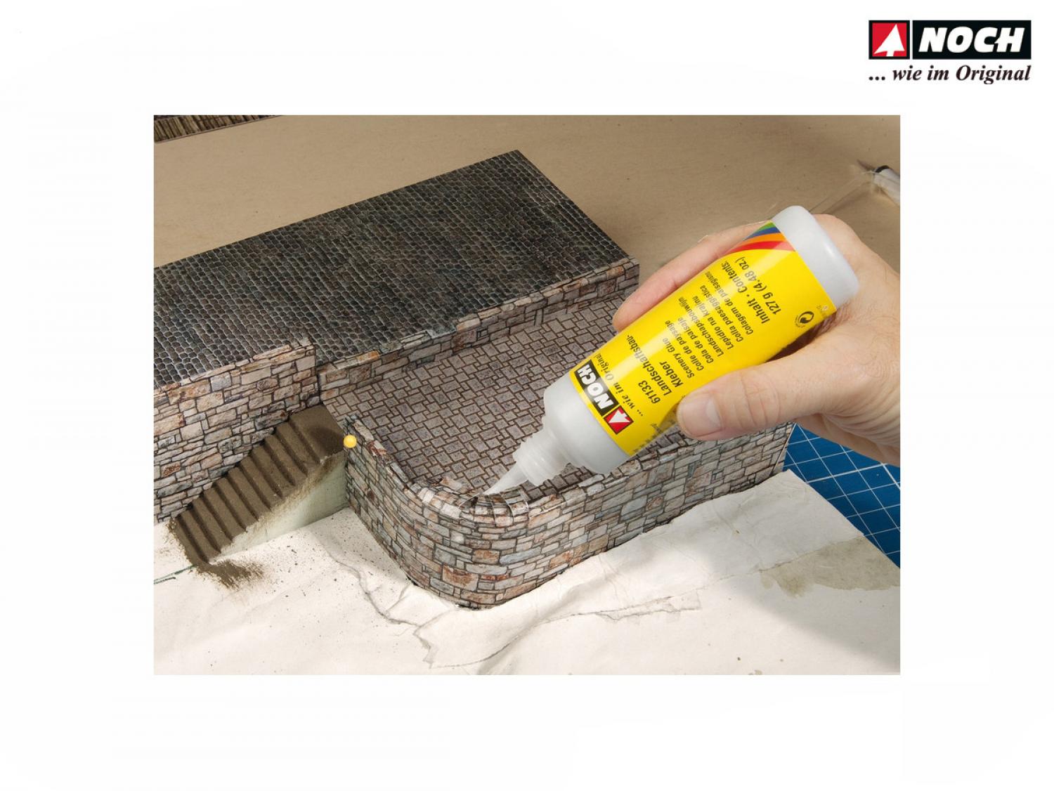 Noch 56981 N 3D-Kartonplatte “Altstadtpflaster"