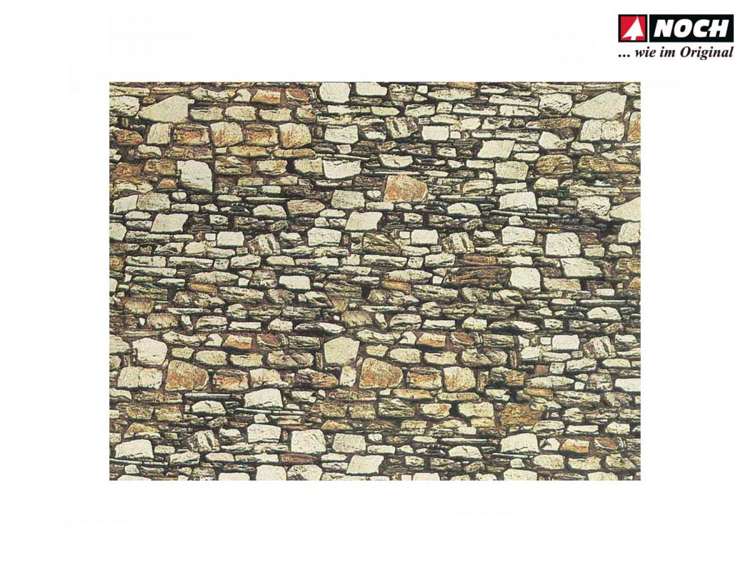 Noch 57520 H0,TT Mauerplatte “Dolomit” 32 x 15 cm