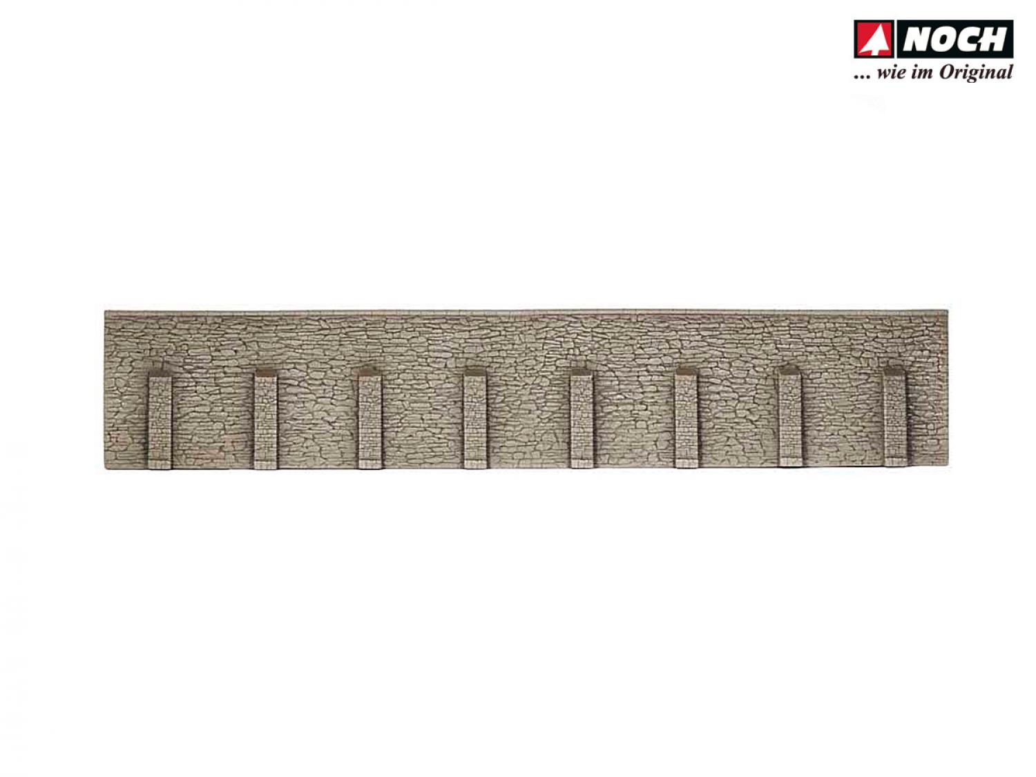 Noch 58067 H0 Stützmauer extra-lang, 66 x 12,5 cm