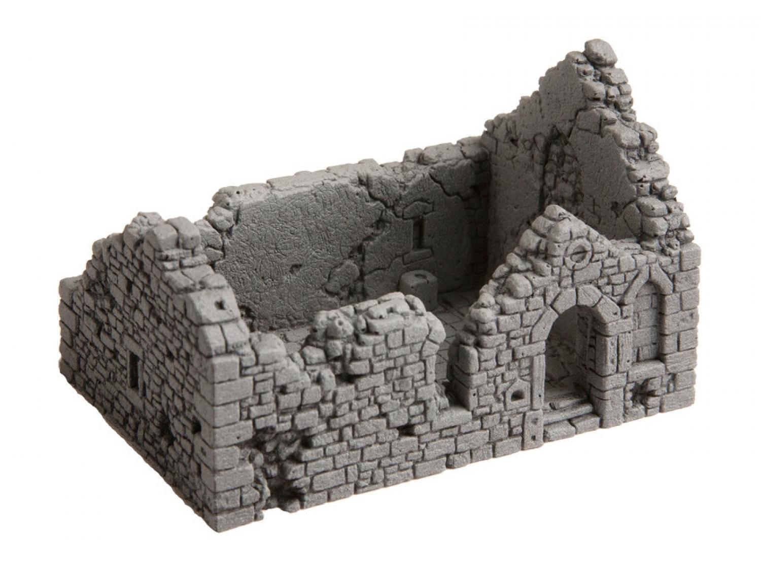 Noch 58611 Kapellenruine 10,5cm x 6,7cm, 6,7cm