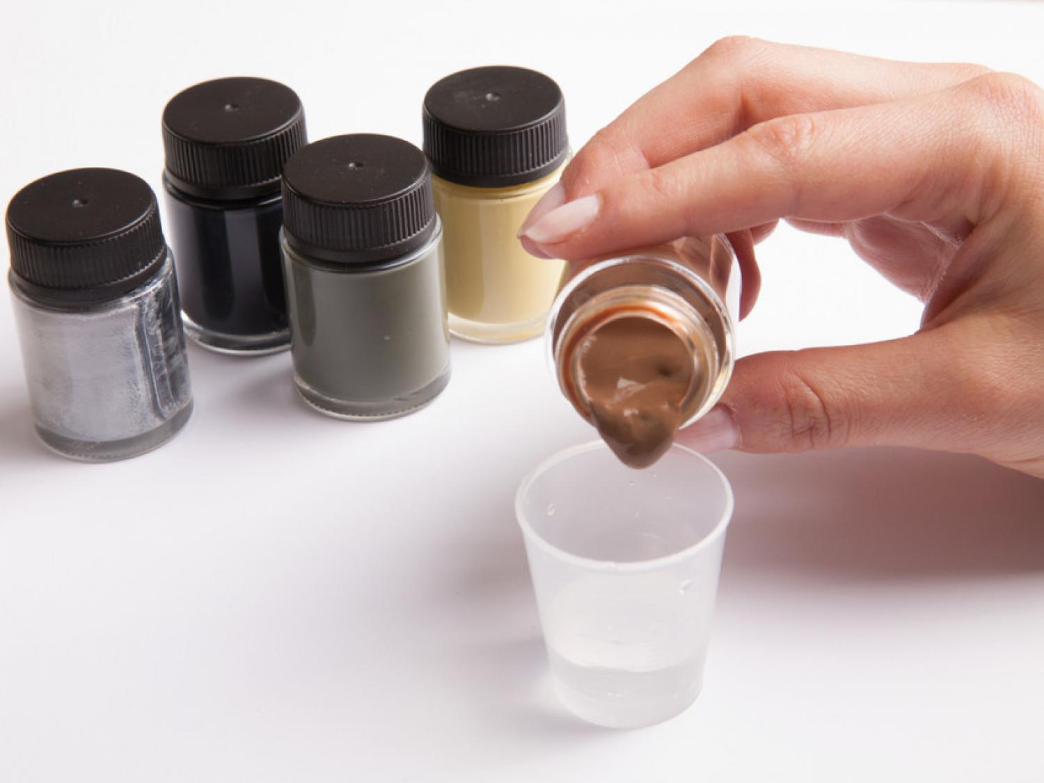 Noch 61200 Naturfarben-Set, 6 Farben je 20 ml