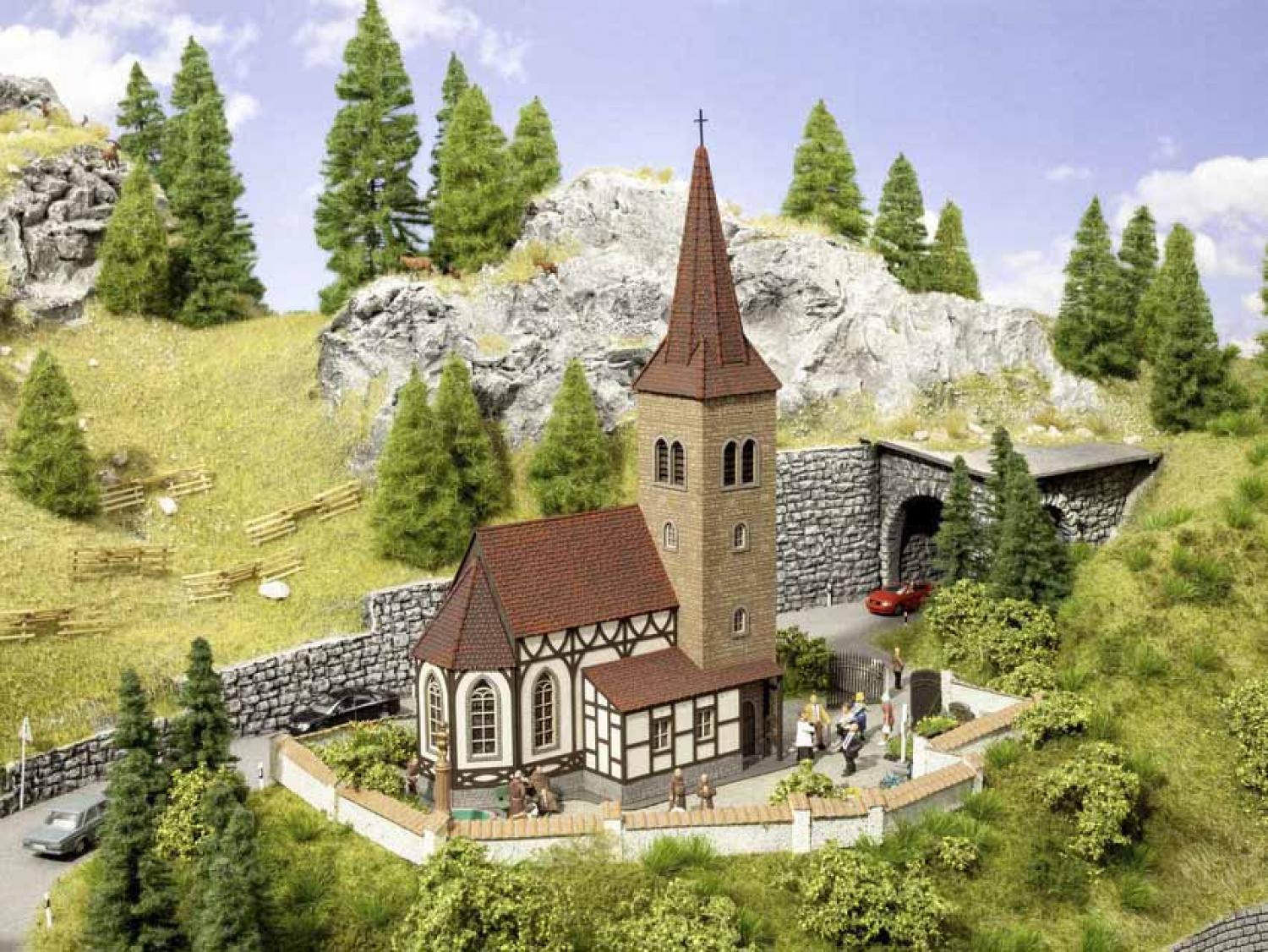 Noch 63906 N Kirche “St. Georg” mit micro-sound