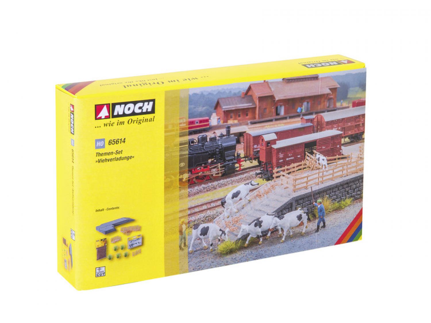 NOCH 65614 Themen-Set (H0)“Viehverladung”