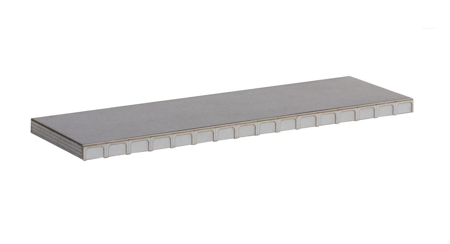 Noch 66008 H0 Universal-Bahnsteig 27,1 x 8,3cm