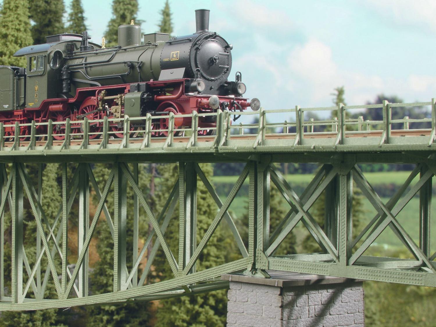 Noch 67028 H0 Fischbauchbrücke 54cm