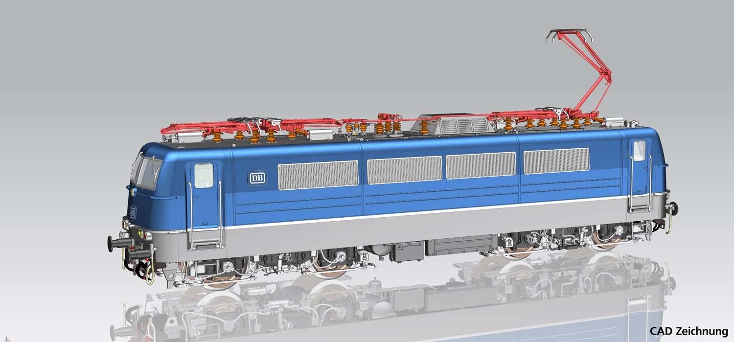 Piko 21000 E-Lok BR E 410 DB III + DSS PluX22