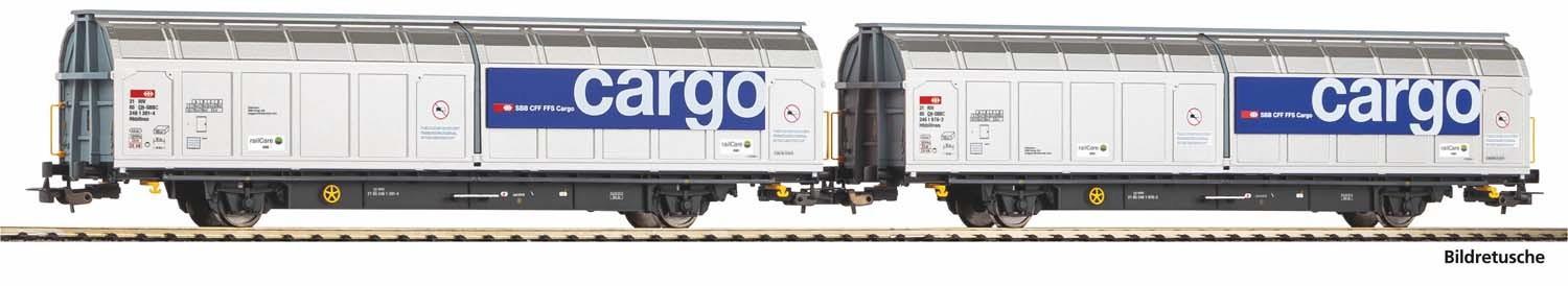 Piko 28309 2er Set Schiebewandwg. Hbbillnss SBB