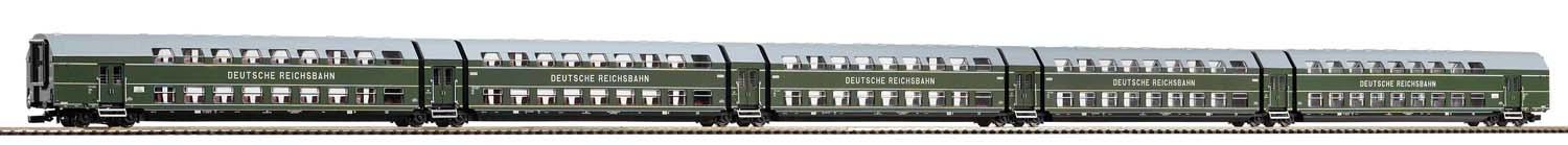 PIKO 53124 DoSto-Gliederzug DGBe 12 5-teilig DR