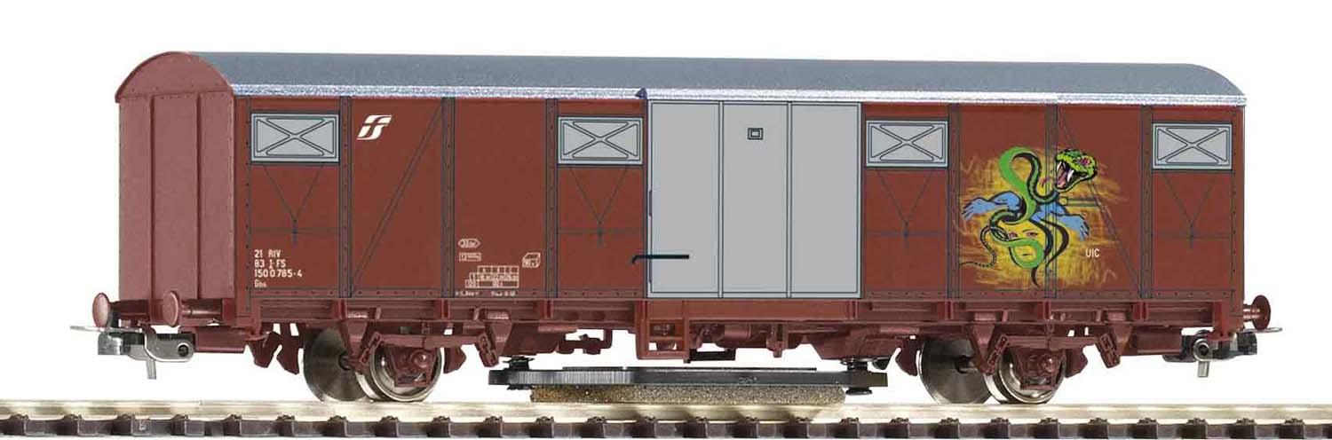 PIKO 54327 Schienenreinigungswg. FS V mit Graffiti