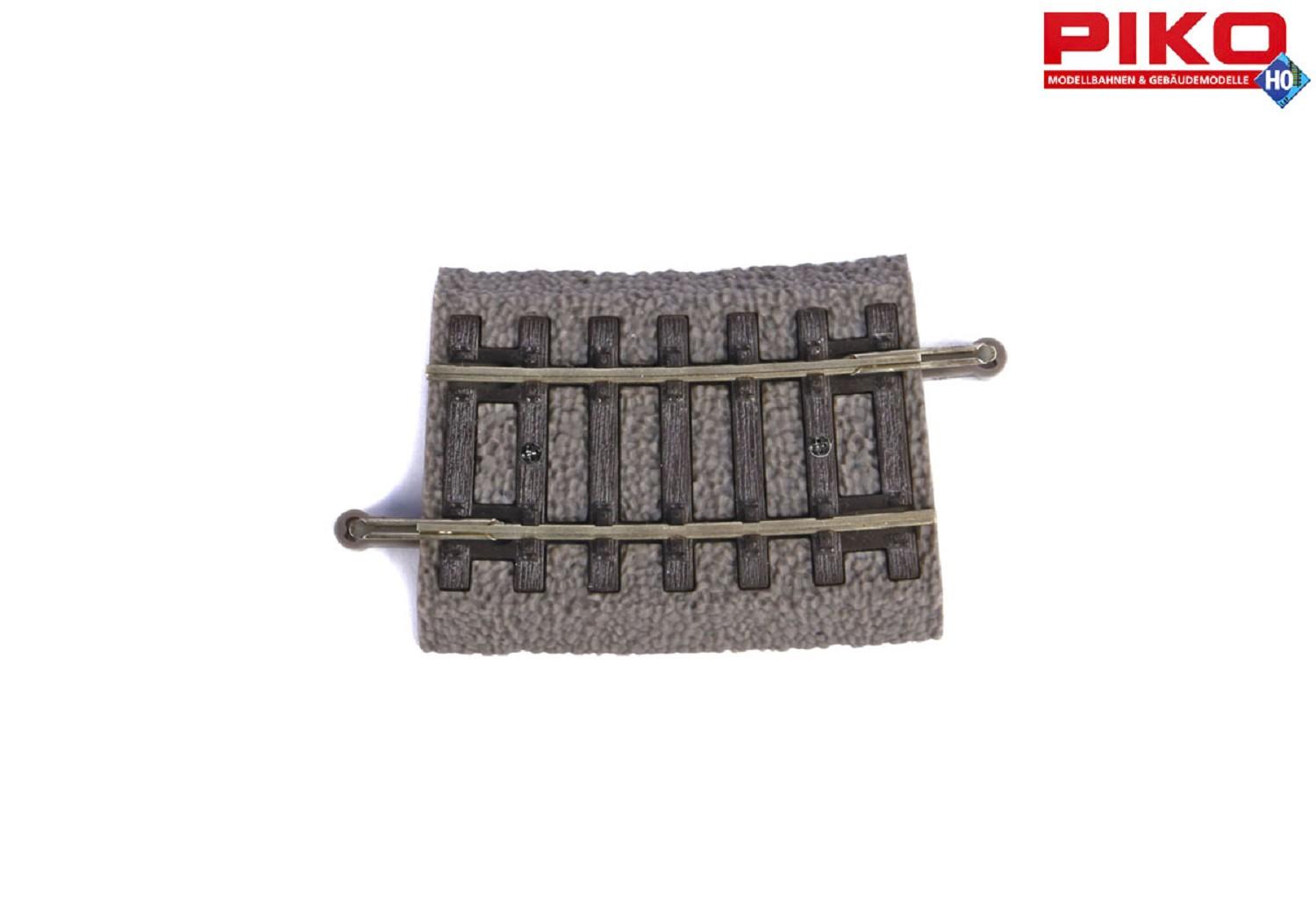 Piko 55418 Gleis m. Bett. Bogen R2 422 7,5 VE6