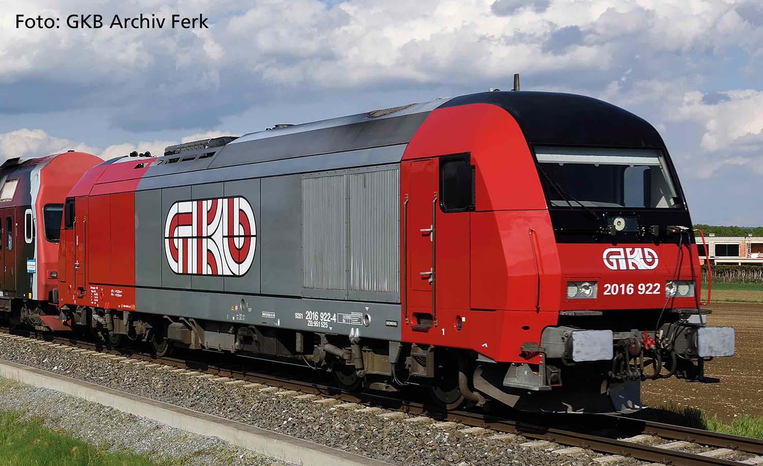 PIKO 57999 Diesellok Rh 2016 GKB VI + DSS PluX22