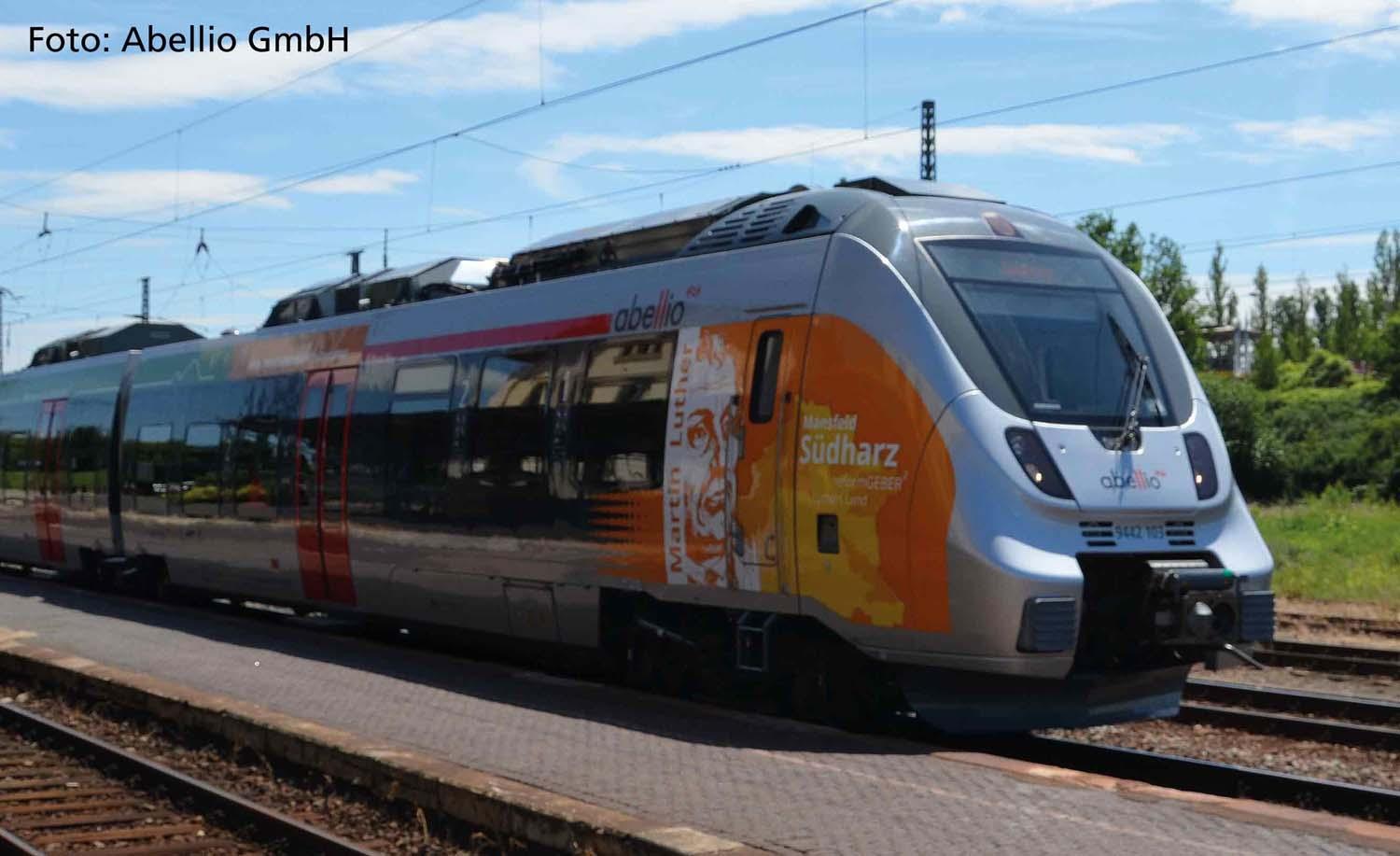 PIKO 59515 E-Triebwg. 3tlg. Abellio VI + DSS 8pol.