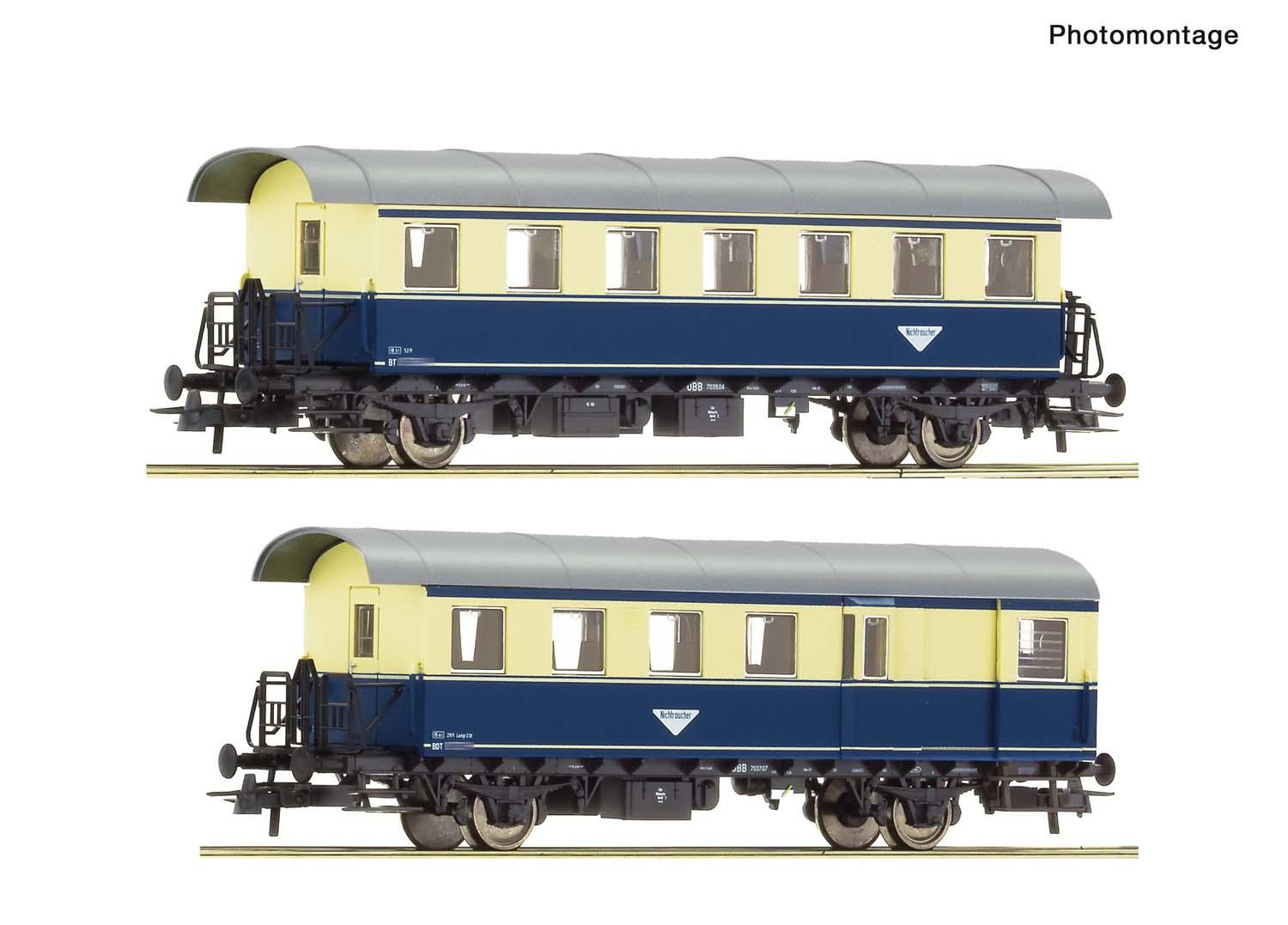 Roco 6200081 2er Set Spantenwag. ÖBB