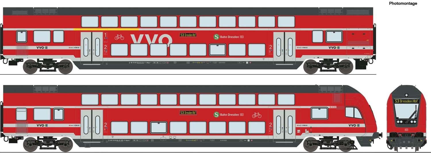 Roco 6220066 2er Set Dosto VVO DB-AG AC