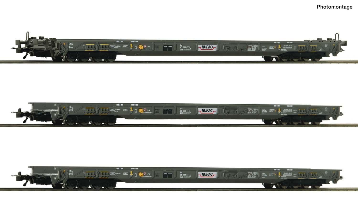 Roco 6600092 3er Set Rola Hupac
