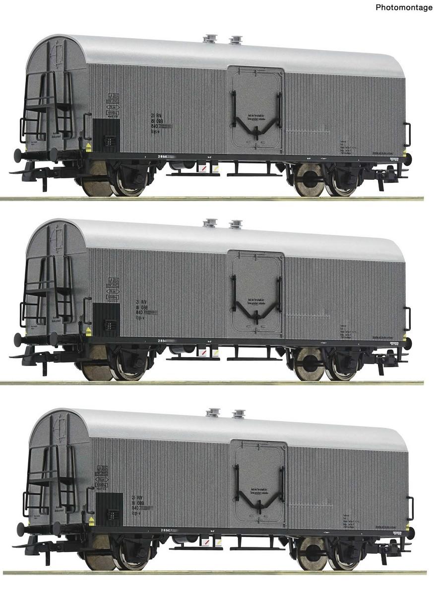 Roco 6600140 Kühlwagen-Set, ÖBB DC